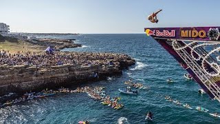 Redbull Cliff Diving 2024 Polignano a Mare 🌊 [upl. by Nosirrag]