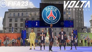 Paris Saint Germain vs Real Madrid Gameplay  Volta Full Match  Fifa 23 EA Sports [upl. by Phelan]