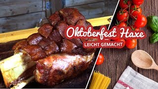 Knusprige Oktoberfest Haxe vom Weber Kugel Grill [upl. by Mogerly65]