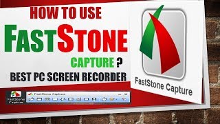 FastStone Capture  How to download install amp use faststone capture  AIK Official [upl. by Ashwell]