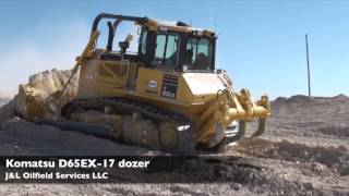 JampL Oilfield Services LLC  Komatsu D65EX dozer [upl. by Levesque]