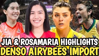 JIAMAZING AT ROSAMARIA HIGHLIGHTS DENSO AIRYBEES POSIBLENG MAG KAMPEON SA JVL 2023 densoairybees [upl. by Janessa]