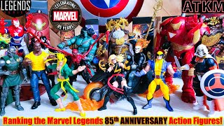 Ranking the Marvel Legends 85th Anniversary Action Figures [upl. by Enriqueta]