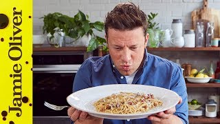 How to Make Classic Carbonara  Jamie Oliver [upl. by Akemehc]