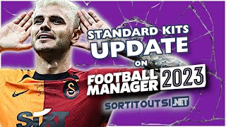 STANDARD KIT MEGAPACK UPDATE  Football Manager 2023 Kitpack Installation Guide [upl. by Ecilegna]