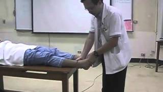 Ankle Ankle Instability test [upl. by Yrek]