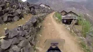 Offroad with Versys X300 in Ha Giang [upl. by Einomrah]