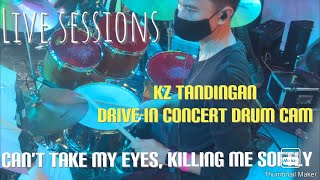 KZ Tandingan Live  Cant Take My Eyes Medley  Junjun Regalado Drum Cam [upl. by Pastelki]