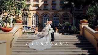 Ritz Carlton Naples Wedding  Lauren  WD [upl. by Wanda]