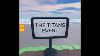 LIVE THE TITANS EVENT SKIBIDI YOILET OBBY UPDATE [upl. by Aelaza632]