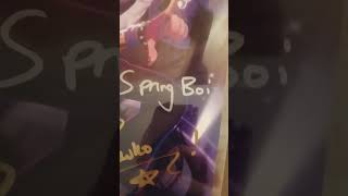 One Of My Signed Dawko Prints Arrived fivenightsatfreddys dawko prints signed streamily [upl. by Garvy]