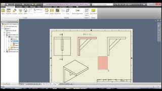 EDICIÓN DEL ACHURADO DE NERVADURAS EN AUTODESK INVENTOR [upl. by Yrokcaz]