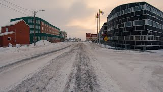 Driving around Iqaluit Nunavut [upl. by Hartman]