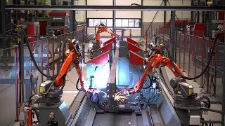 Voortman  The Fabricator  Fully automatic assembling and welding [upl. by Anitreb]