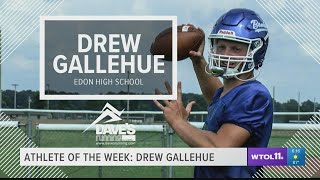 Athlete of the Week Edon High Schools Drew Gallehue [upl. by Rosario]