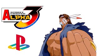 Street Fighter Alpha 3 Playstation  T Hawk VISM Playthrough HD  RetroGameUp [upl. by Tiffie625]