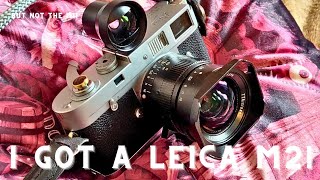 I GOT A LEICA M2 in 2024  Sebastian Oakley [upl. by Leahciam]