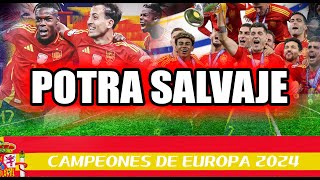 Potra Salvaje  España Campeones de Europa 2024  Isabel Aaiún [upl. by Iew]