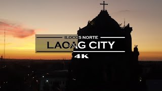 Laoag City  One of the Stunning Cities in Ilocos  Aerial View 4K [upl. by Thessa]