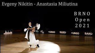 WDSF World Championship Standard 2021 Final Tango Evgeny Nikitin  Anastasia Miliutina [upl. by Guenevere]