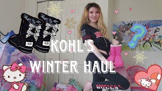 Kohls winter haul [upl. by Enialem]