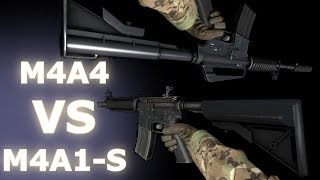 CSGO  M4A4 VS M4A1S [upl. by Duke908]