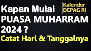 Kapan Puasa Muharram 2024   Ust Mahmud AsySyafrowi [upl. by Adnam625]