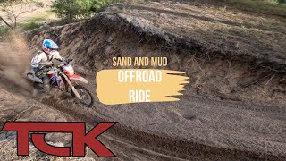 OffRoad Thrills Conquering Sand and Mud with KTM 350 and CRF 300L 4K VIDEO [upl. by Atilemrac410]