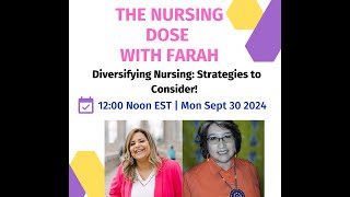 The Nursing Dose with Farah [upl. by Inot]