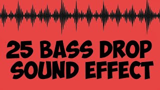 25bass drop sound effect no copyright [upl. by Veronike435]