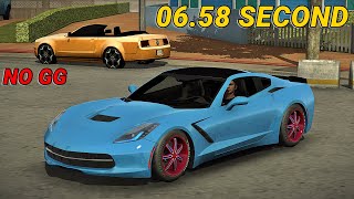 CAR PARKING MULTIPLAYER CHEVROLET CORVETTE C7 BEST GEARBOX SETTING [upl. by Noramac]