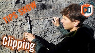 How To Clip When Sport Climbing With Jonathan Siegrist  Climbing Daily Ep1133 [upl. by Bilski]