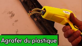 Test  Un pistolet pour agrafer le plastique [upl. by Quintus]