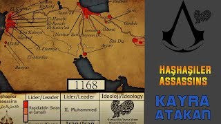 Haşhaşiler kuruluştan yıkılışa her yıl 10901274 Assasins Rise and Fall every year [upl. by Llertnod203]