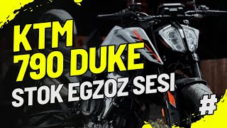 KTM 790 DUKE 2023 STOCK EXHAUST SOUND [upl. by Timmi756]