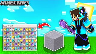 clay drop super op items 🤯 in mincarft Minecraft gameplay [upl. by Alita]