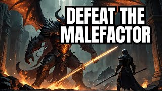 Elden Ring  Malefactors Evergaol  Easy Boss Guide amp Strong Flame Incantation [upl. by Fassold]