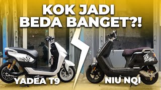 INI YADEA T9 amp NIU NQI LITE KOK BEDA  MODIFIKASI MOTOR LISTRIK by TIC’S EVSHOP [upl. by Pelson]