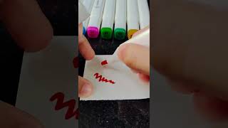 Alcohol Markers 🖋️🖊️❤️ art painting colors [upl. by Lenhart143]