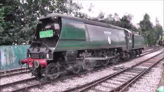 Watercress Line Autumn Steam Gala at Alresford on 41024 [upl. by Aidam]