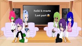 Saiki k reacts   part 3  READ DESC PLEASE  saikikusuo [upl. by Eannej]