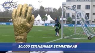 Übergabe des Goldenen Handschuhs 201516 an Ralf Fährmann FC Schalke 04 [upl. by Haymes]