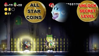 New Super Mario Bros U  RockCandy MinesGrindingStone Tower Star Coins Guide amp Walkthrough [upl. by Eldwen]