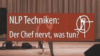 Generativer Futurepace der NLP Techniken 🎭 Was tun wenn der Chef nervt [upl. by Lole]