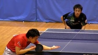 Table Tennis 高木和卓 × 丹羽孝希 東京卓球2012318 [upl. by Akcinahs]