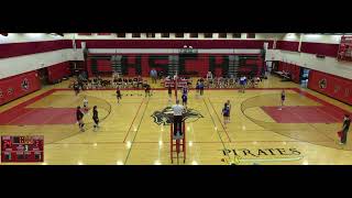 Cinnaminson vs northen burlington Girls Varsity Volleyball [upl. by Kiefer403]