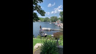 Raw Video Apparent Waterspout In Lake Quinsigamond [upl. by Zuckerman]