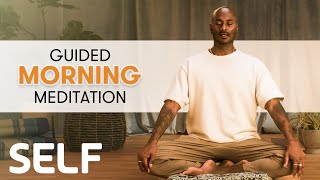 5Minute Guided Meditation Morning Energy  SELF [upl. by Waddington]