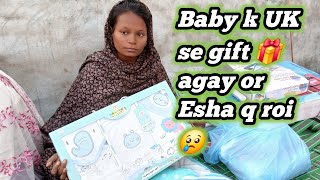 Esha k baby k liye UK se ay gifts 🎁 [upl. by Aiselad]