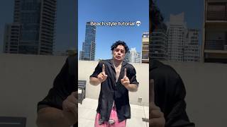 BEACH STYLE TUTORIAL💀🥭🌴beach style 90s tutorial shelove [upl. by Kakalina]